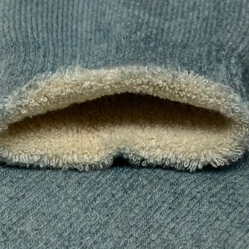 YZY GAP 2020 Unreleased Wyoming Two Tone Bouclette Sample Socks