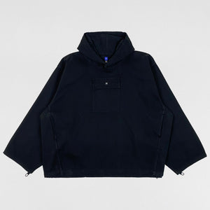 YGEBB 2022 Sateen Hooded Anorak In Black