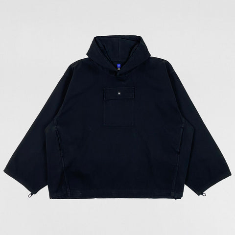 YGEBB 2022 Sateen Hooded Anorak In Black