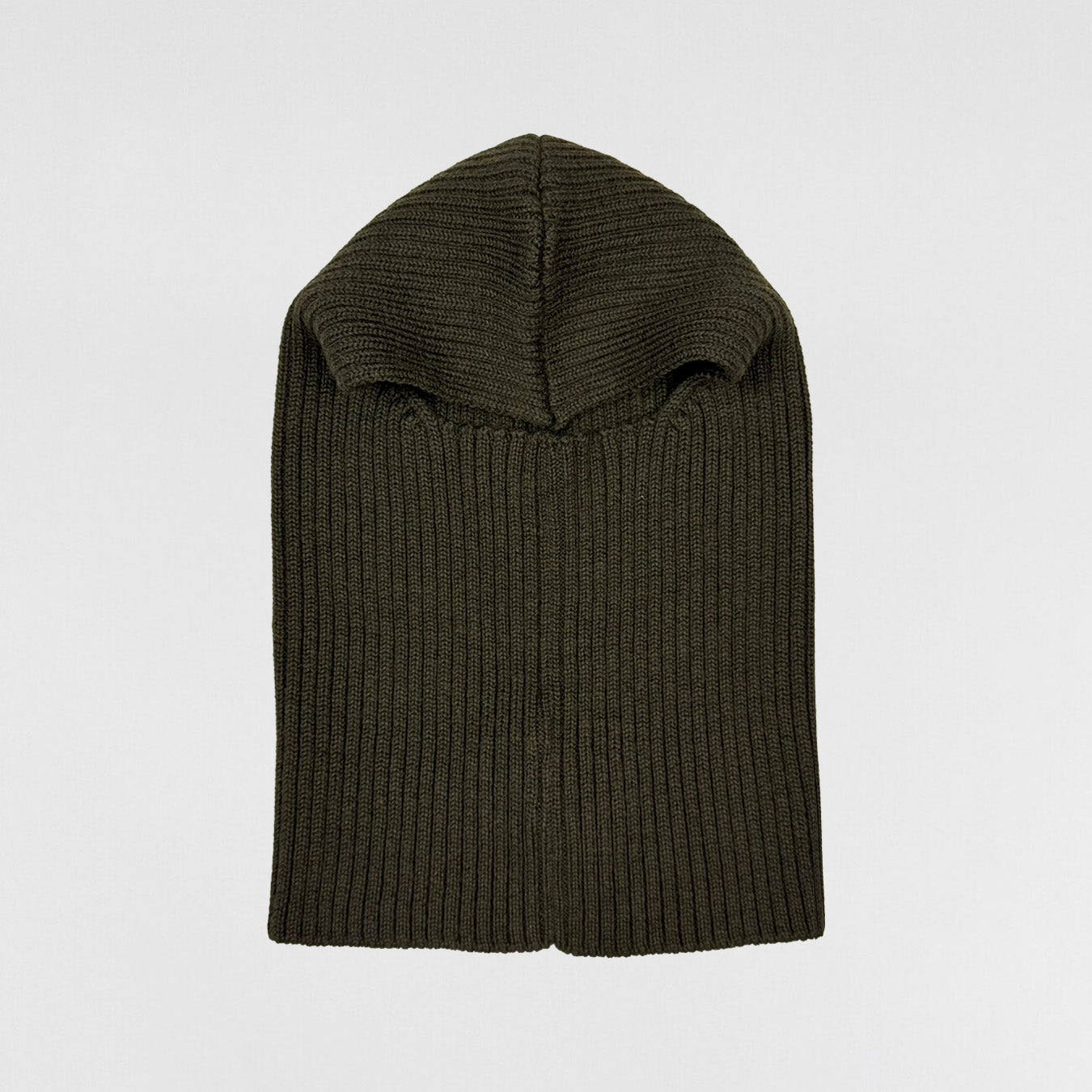 APC Kanye 2014 Wool Balaclava In Military Khaki