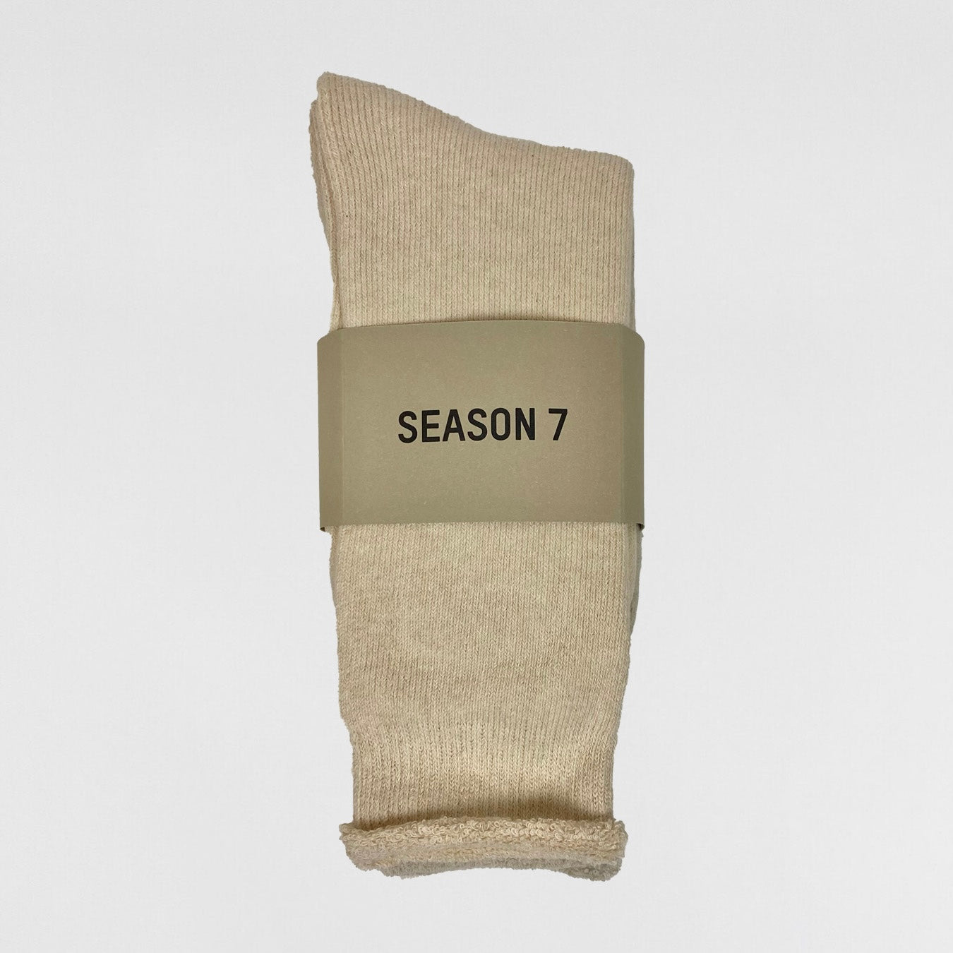 YZY SZN 7 Bouclette Socks (3-Pack) In Tone One