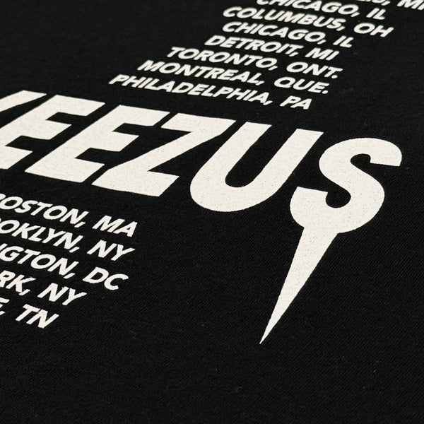 Yeezus Tour 2013 Black Skinhead Tee By Nick Knight