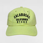 YZY 2017 Calabasas Embroidered Hat In Frozen Yellow