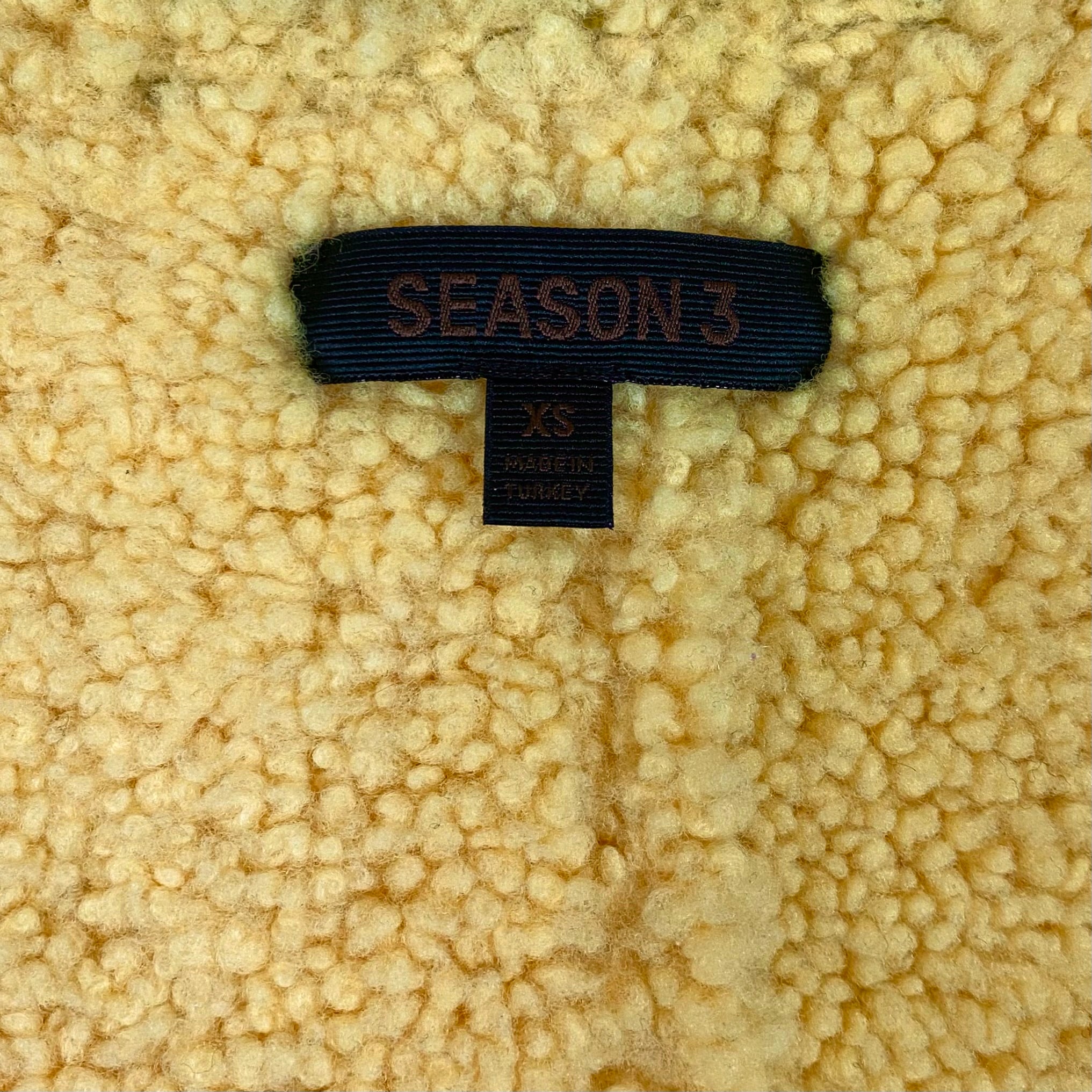 YZY SZN 3 God Sun Shearling Hooded Jacket