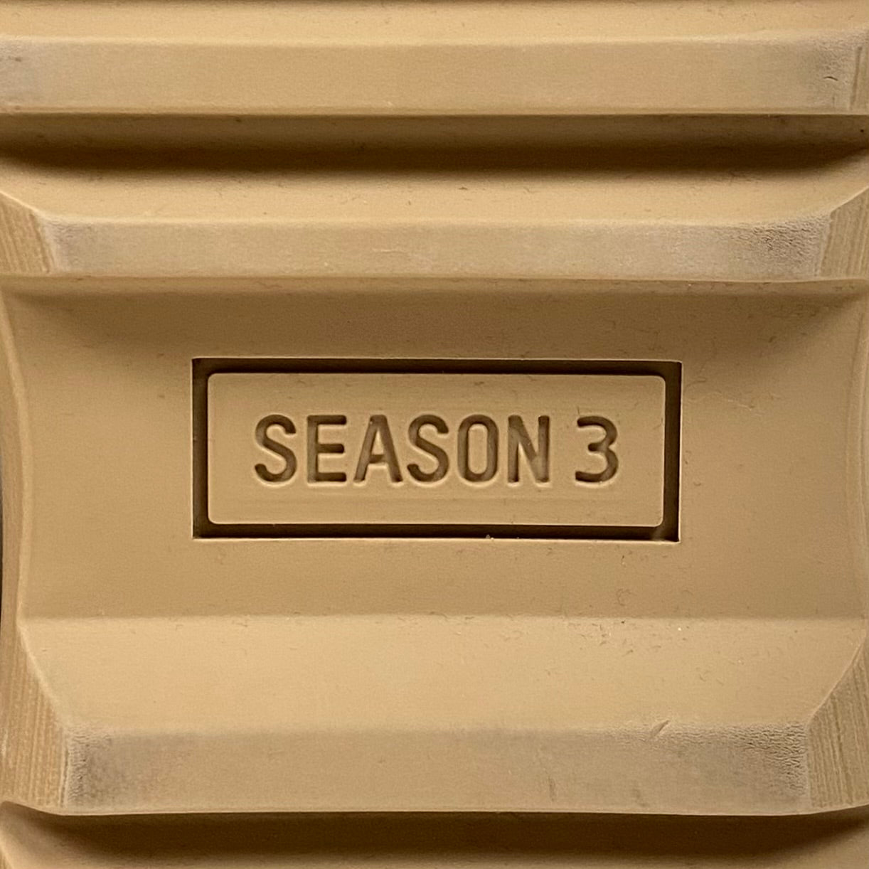 YZY SZN 3 Military Boots In Rock