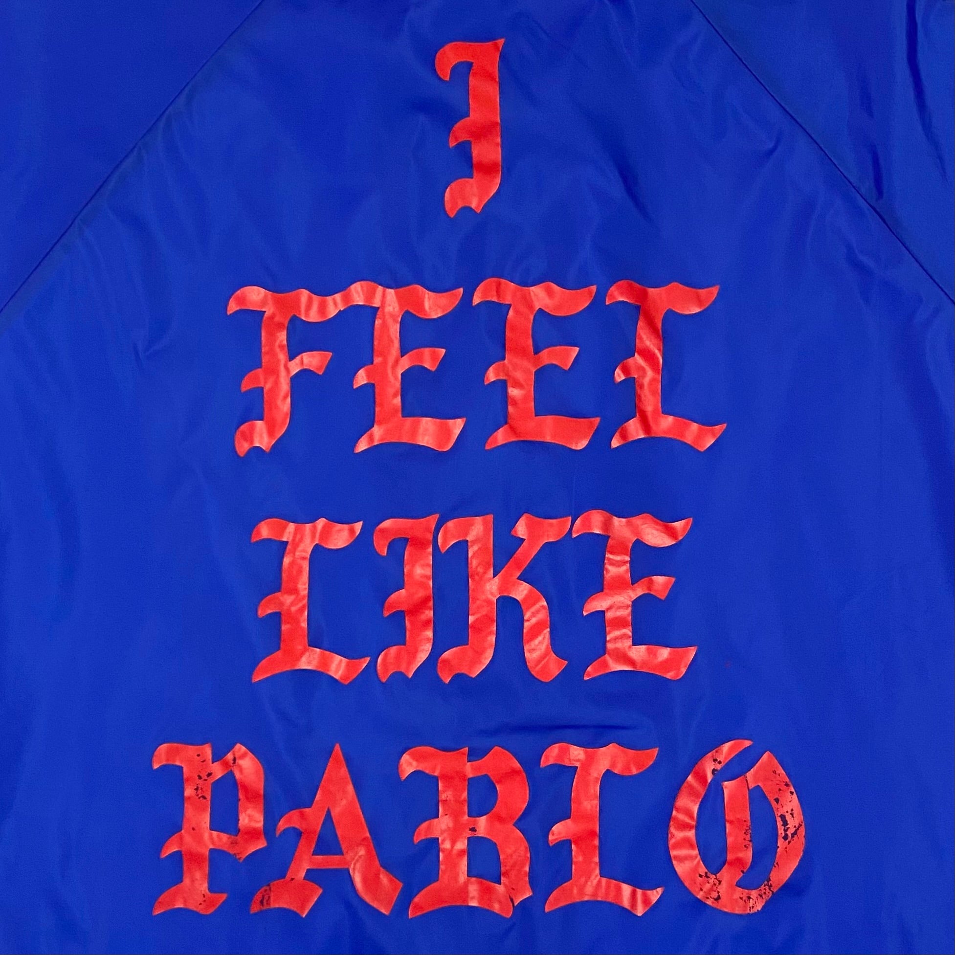 TLOP 2016 'I Feel Like Ye' Coach Jacket In Blue