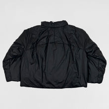 YGEBB 2022 Mock Neck Puffer Jacket In Black