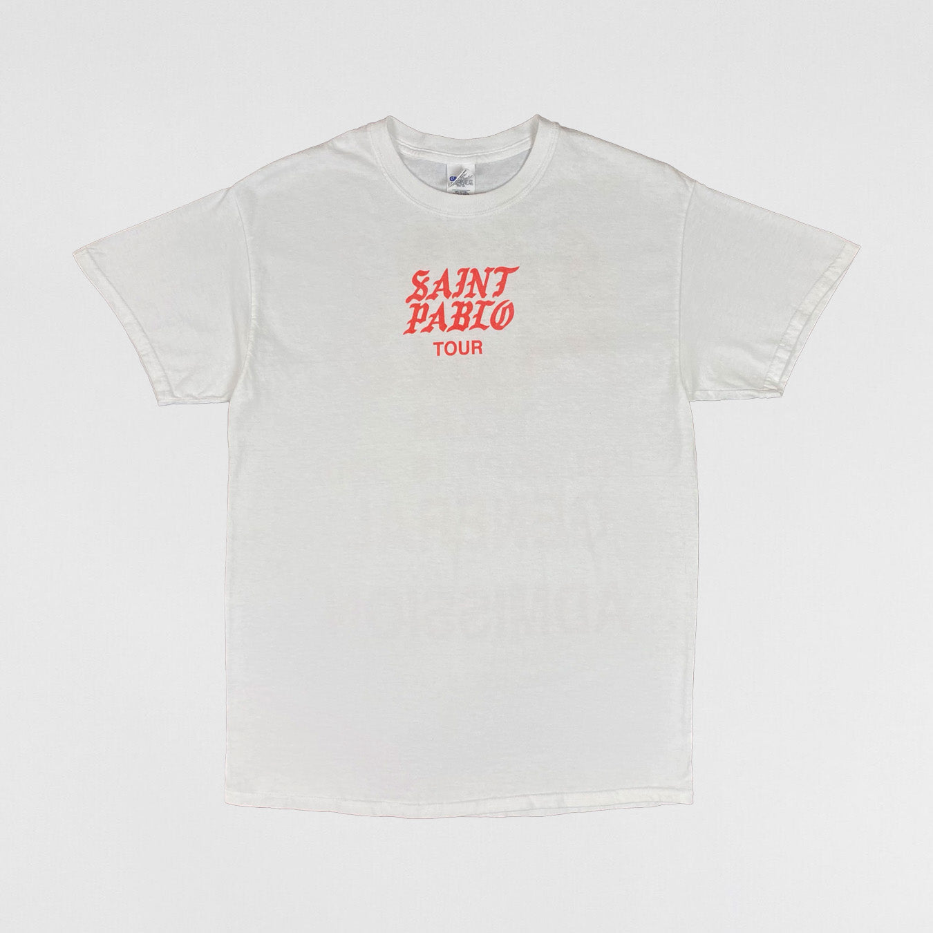 TLOP 2016 Saint Pablo Tour 'General Admission' Tee In White