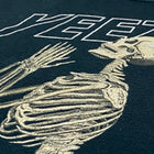Yeezus Tour 2013 OG Skeleton Prayer Tee By Wes Lang