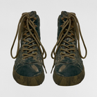 YZY SZN 5 Canvas Military Boots In Camouflage