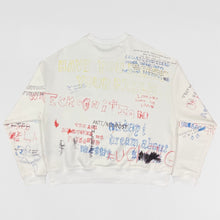 YZY SZN 5 Scribbled Adidas Crewneck By ERD