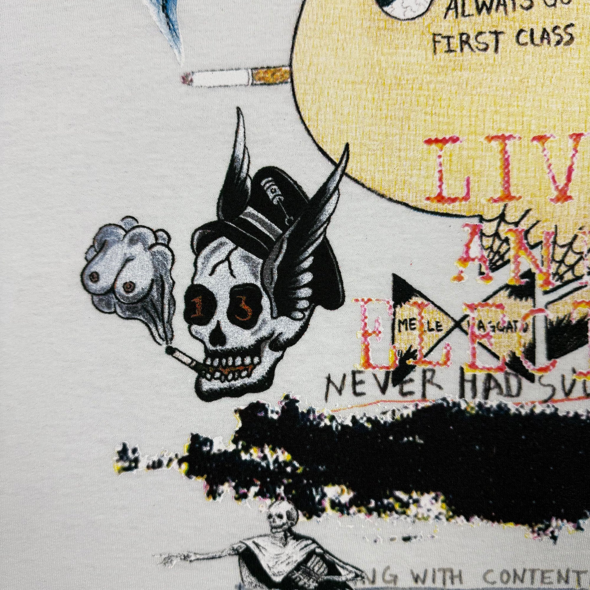 Yeezus 2015 Unreleased ‘The Silver Lining’ Tee By Wes Lang