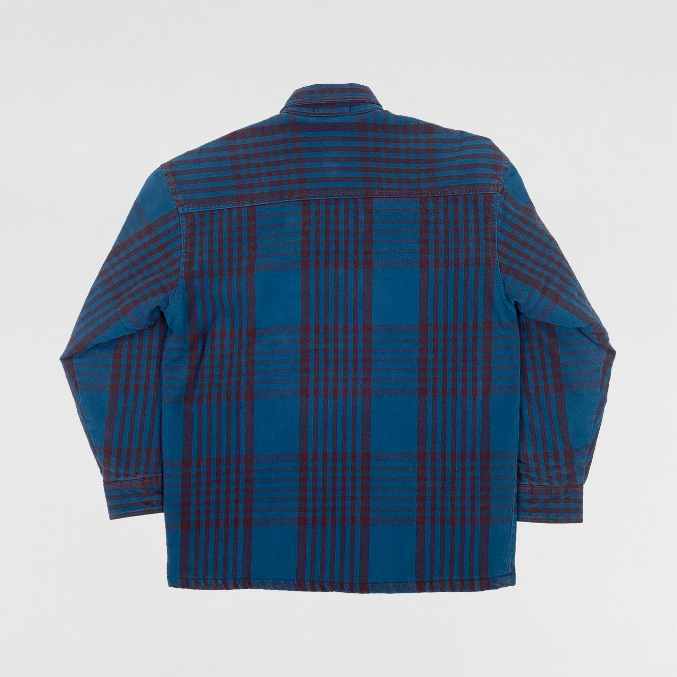 YZY SZN 5 Padded Oversized Flannel In Blue