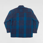 YZY SZN 5 Padded Oversized Flannel In Blue