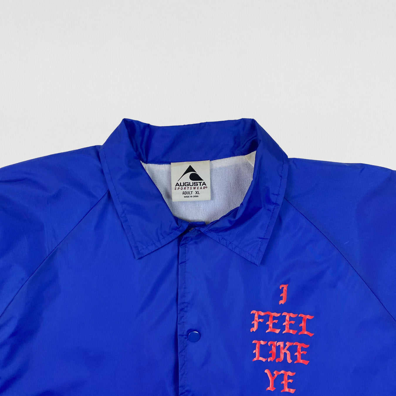 TLOP 2016 'I Feel Like Ye' Coach Jacket In Blue