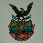 YZY 2017 Calabasas Crest Tee In Hospital Blue