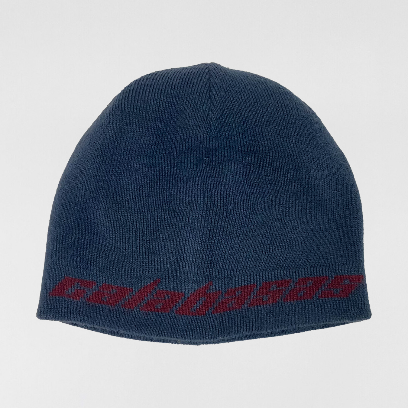 YZY 2017 Unreleased Calabasas Knit Beanie In Luna/Oxblood