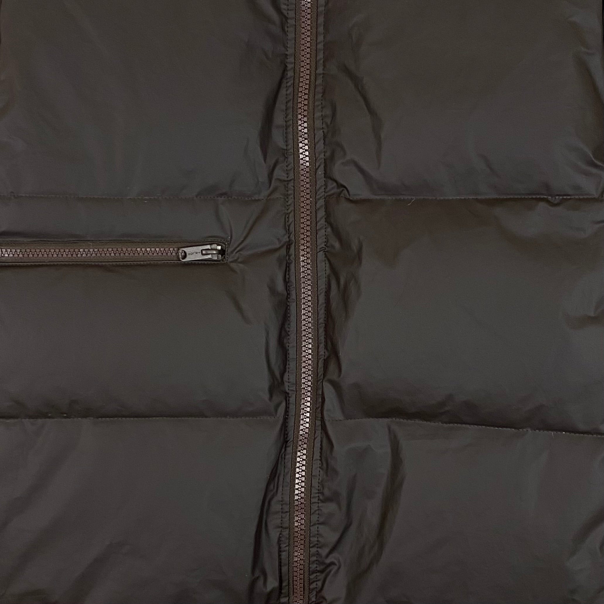 YZY SZN 3 Waxed Down Puffer Jacket Onyx Shade