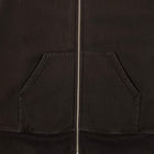 YZY SZN 3 Zip Up Hoodie In Onyx Dark