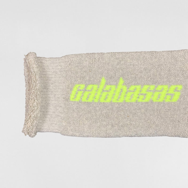 YZY SZN 7 Unreleased Bouclette Calabasas Sample Socks