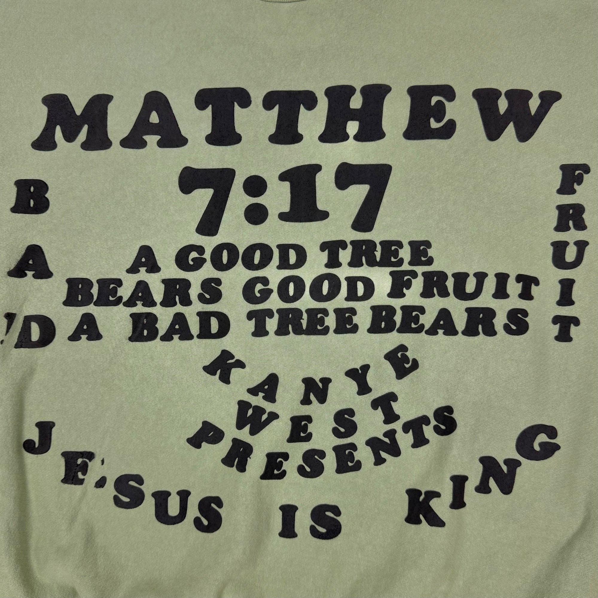 JIK 2019 Matthew 7:17 Crewneck By CPFM & James Turrell