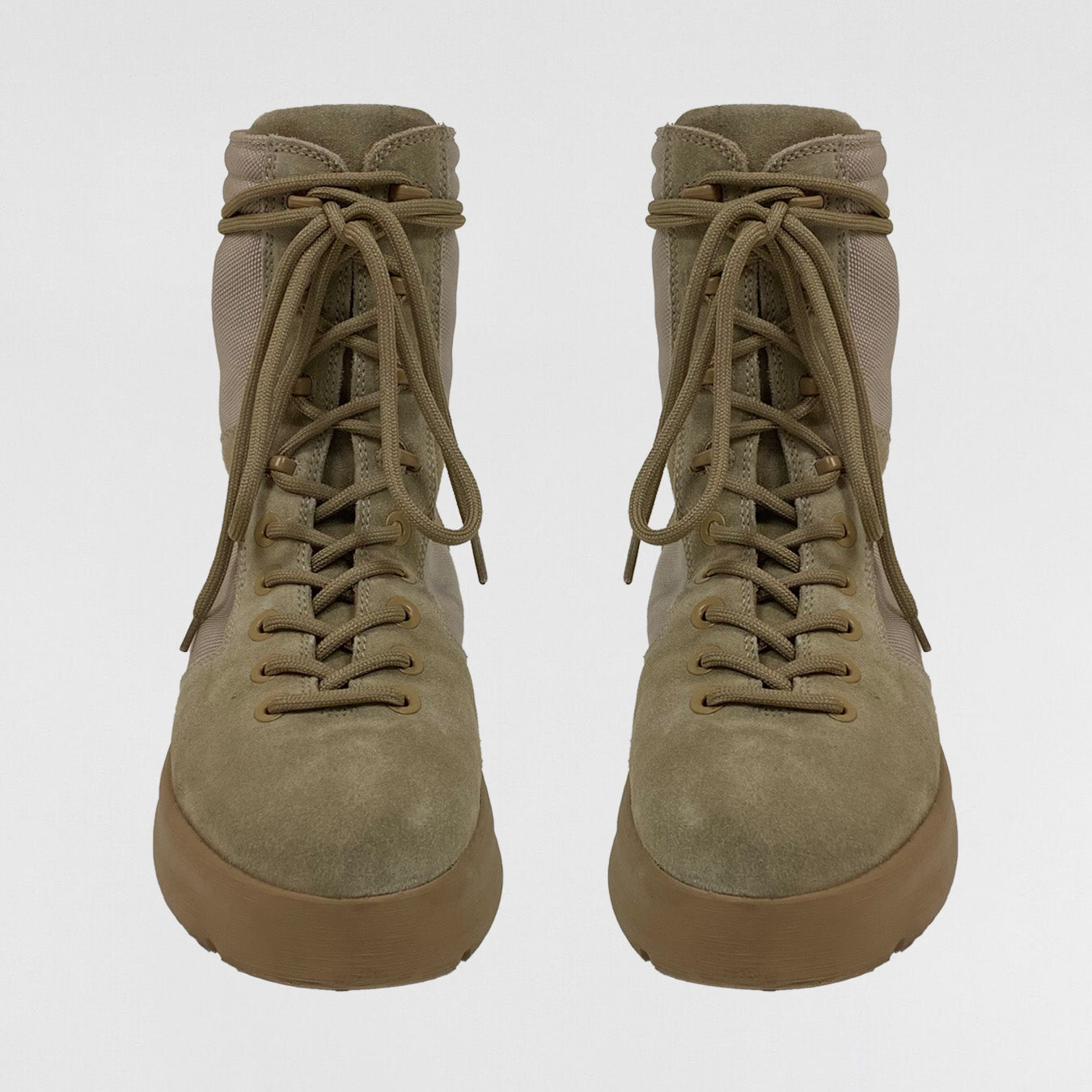 YZY SZN 3 Military Boots In Rock