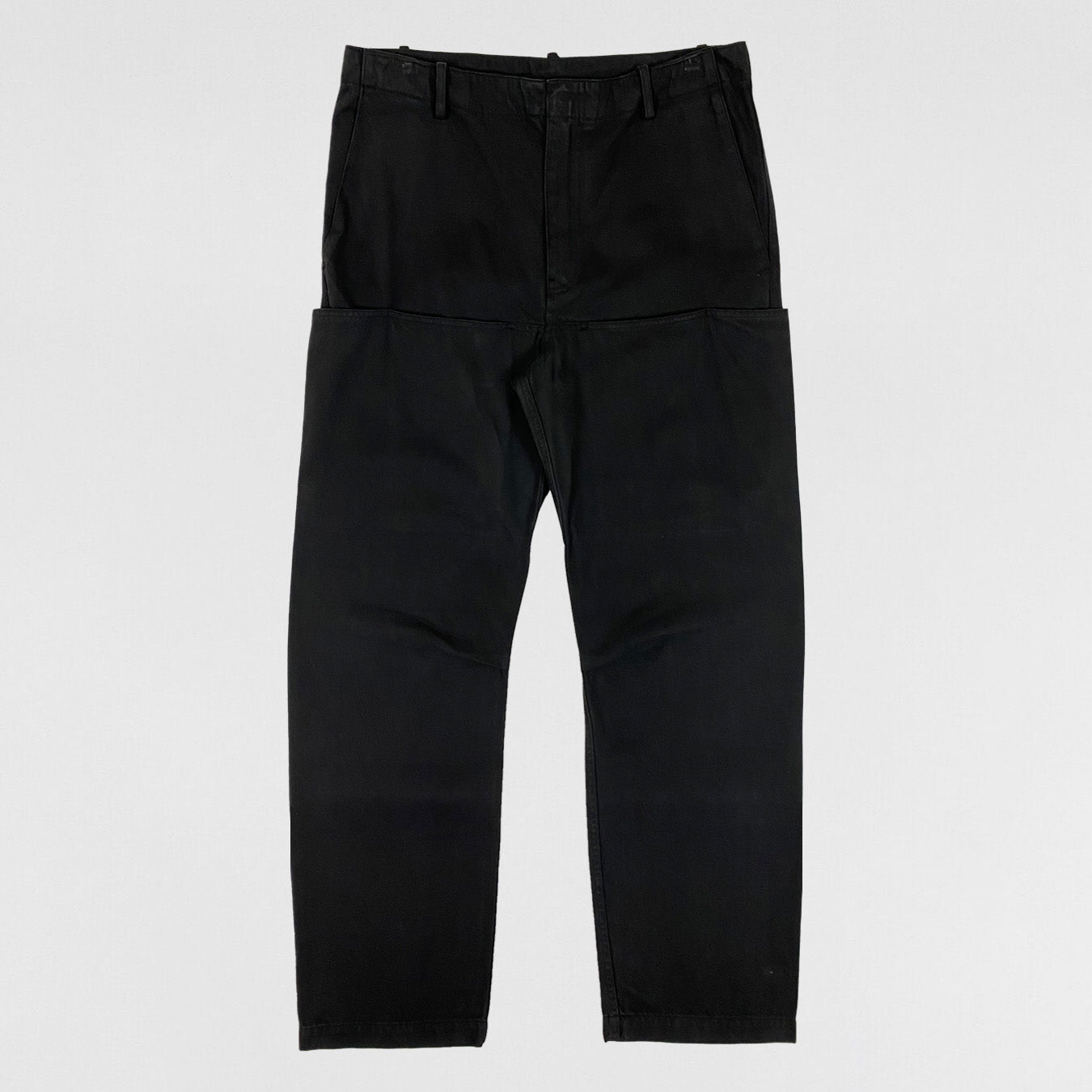 YGEBB 2022 Sateen Cargo Pants In Black