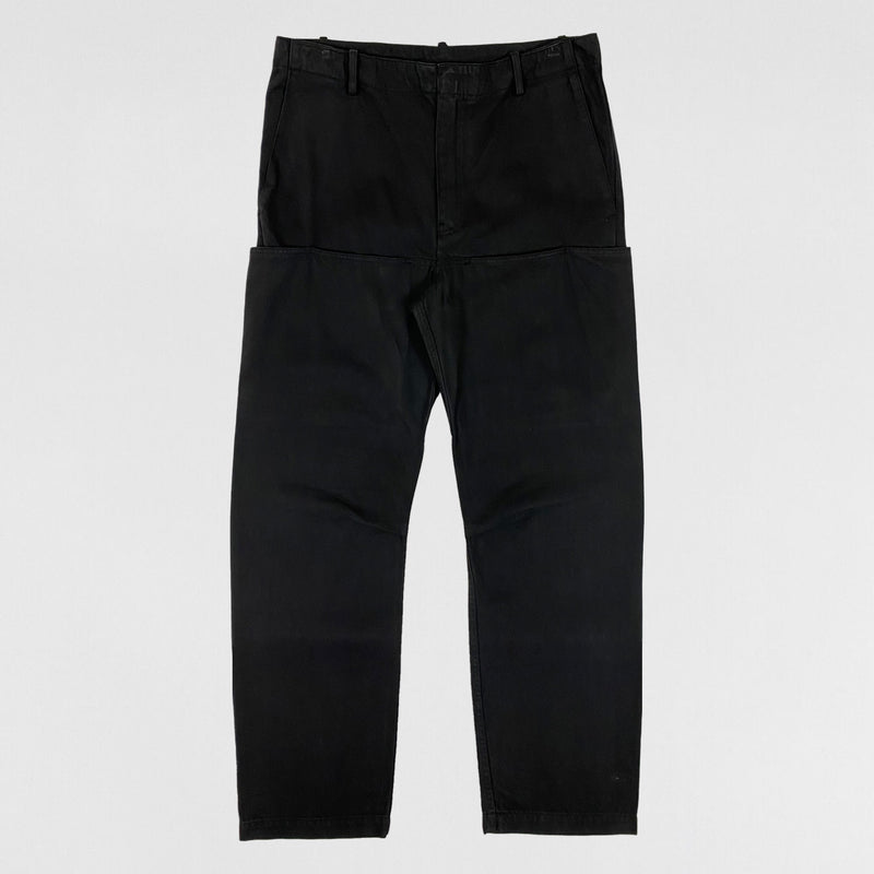 YGEBB 2022 Sateen Cargo Pants In Black