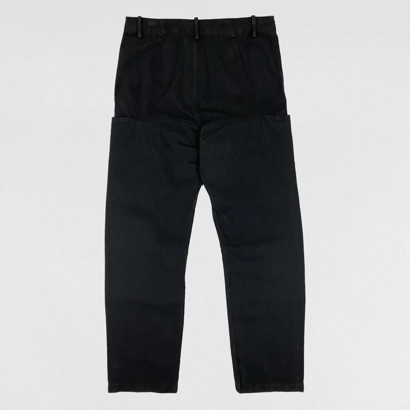 YGEBB 2022 Sateen Cargo Pants In Black