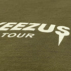 Yeezus Tour 2013 Black Friday Cut Off Tee In Olive By Virgil Abloh