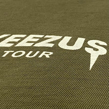 Yeezus Tour 2013 Black Friday Cut Off Tee In Olive By Virgil Abloh