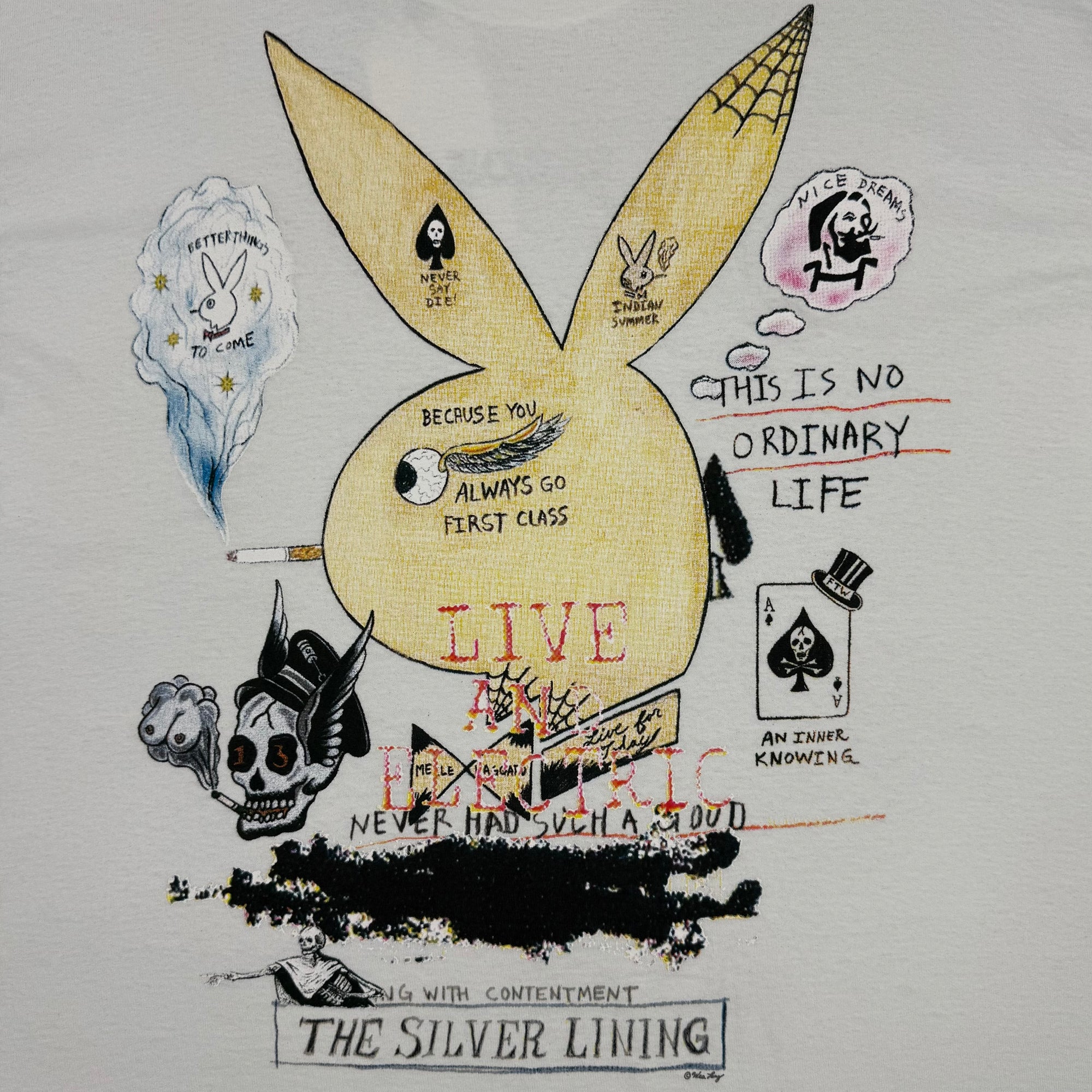 Yeezus 2015 Unreleased ‘The Silver Lining’ Tee By Wes Lang