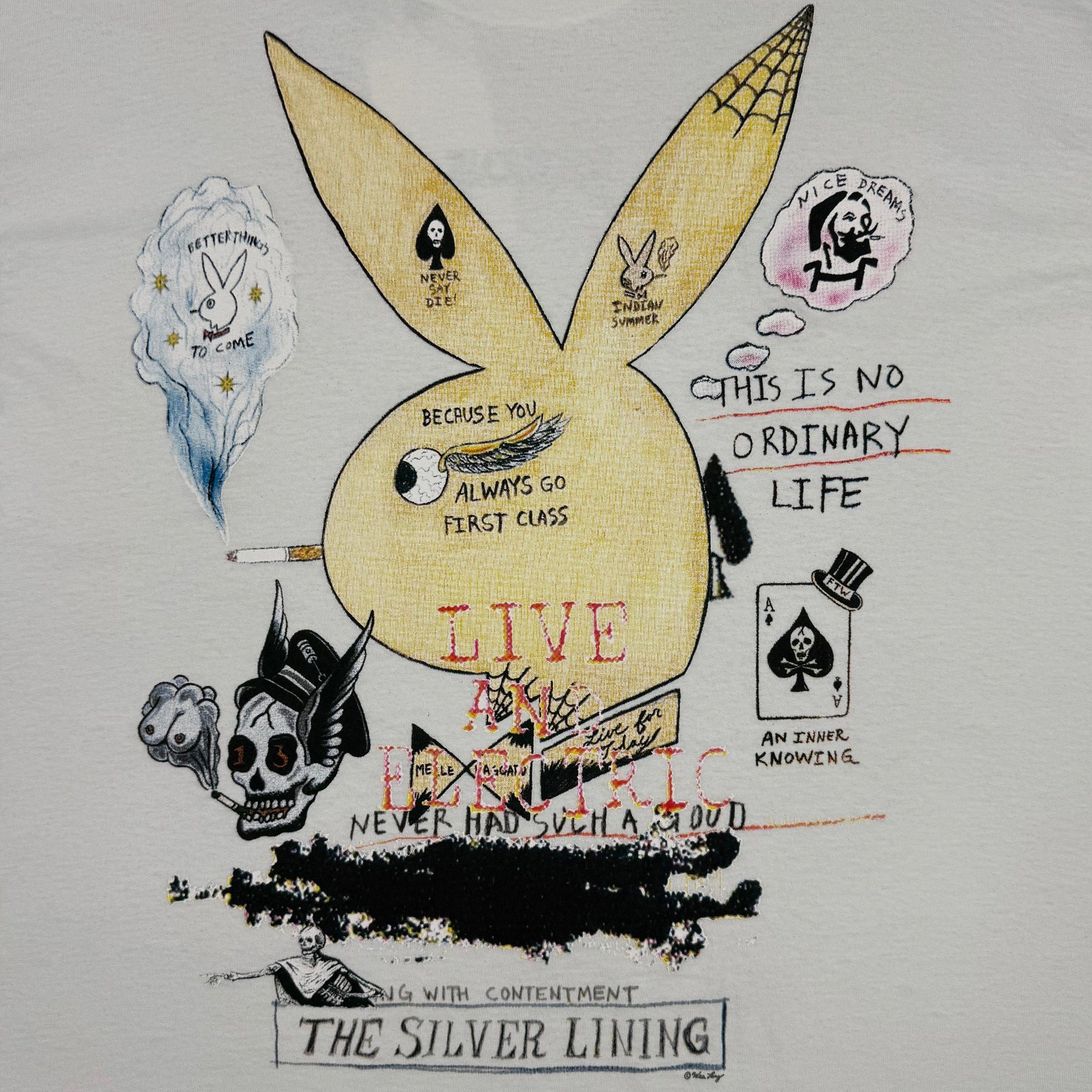 Yeezus 2015 Unreleased ‘The Silver Lining’ Tee By Wes Lang