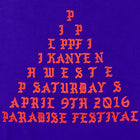 TLOP 2016 Paradise Fesitval ‘I Feel Like Pablo’ Hoodie
