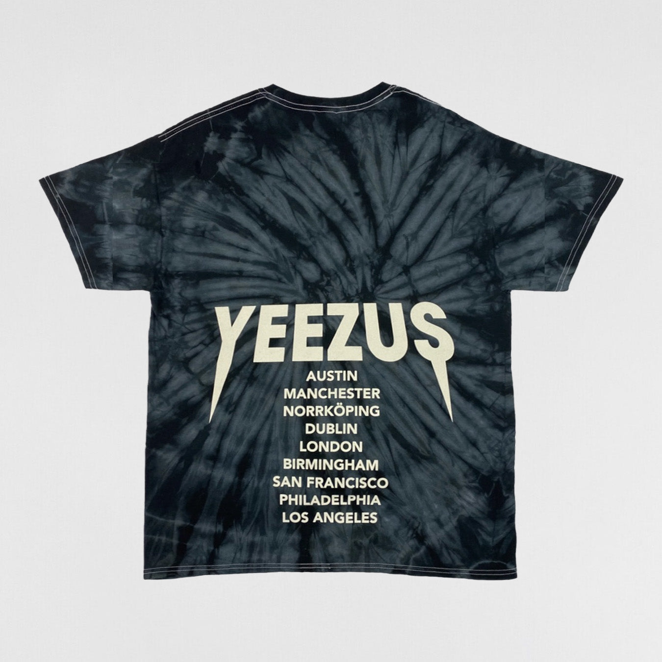 Yeezus Tour 2014 Made In America Festival Tee By Virgil Abloh