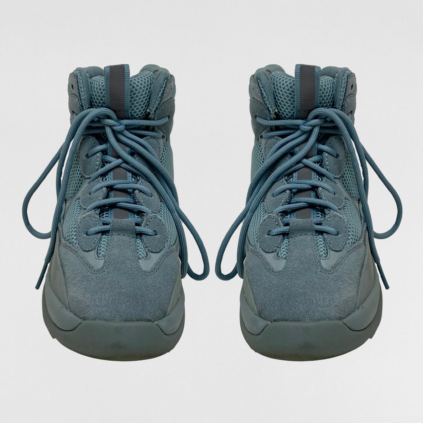 YZY SZN 7 Suede Desert Boots In House Blue