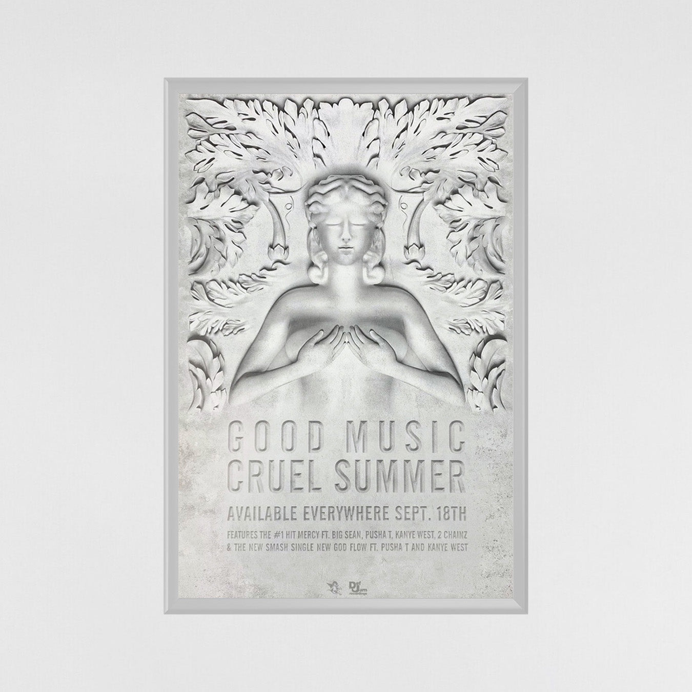 Good Music 2012 Cruel Summer Poster By Virgil Abloh