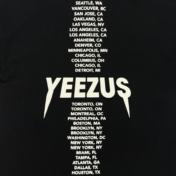 Yeezus Tour 2013 Black Skinhead Tee By Nick Knight