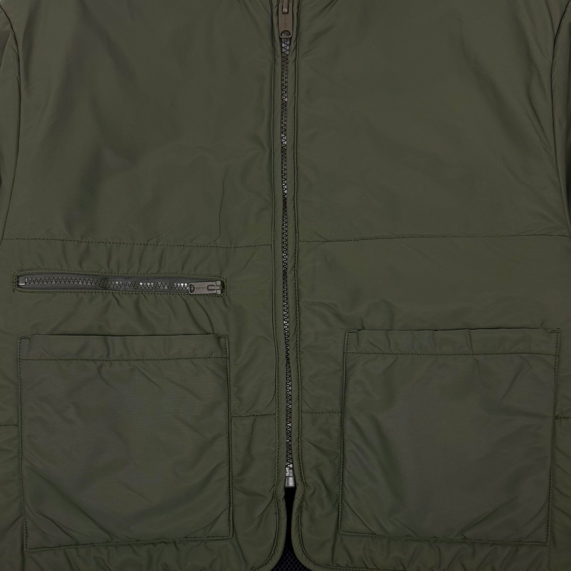 YZY SZN 3 Utility Bomber Jacket In Dark Stone