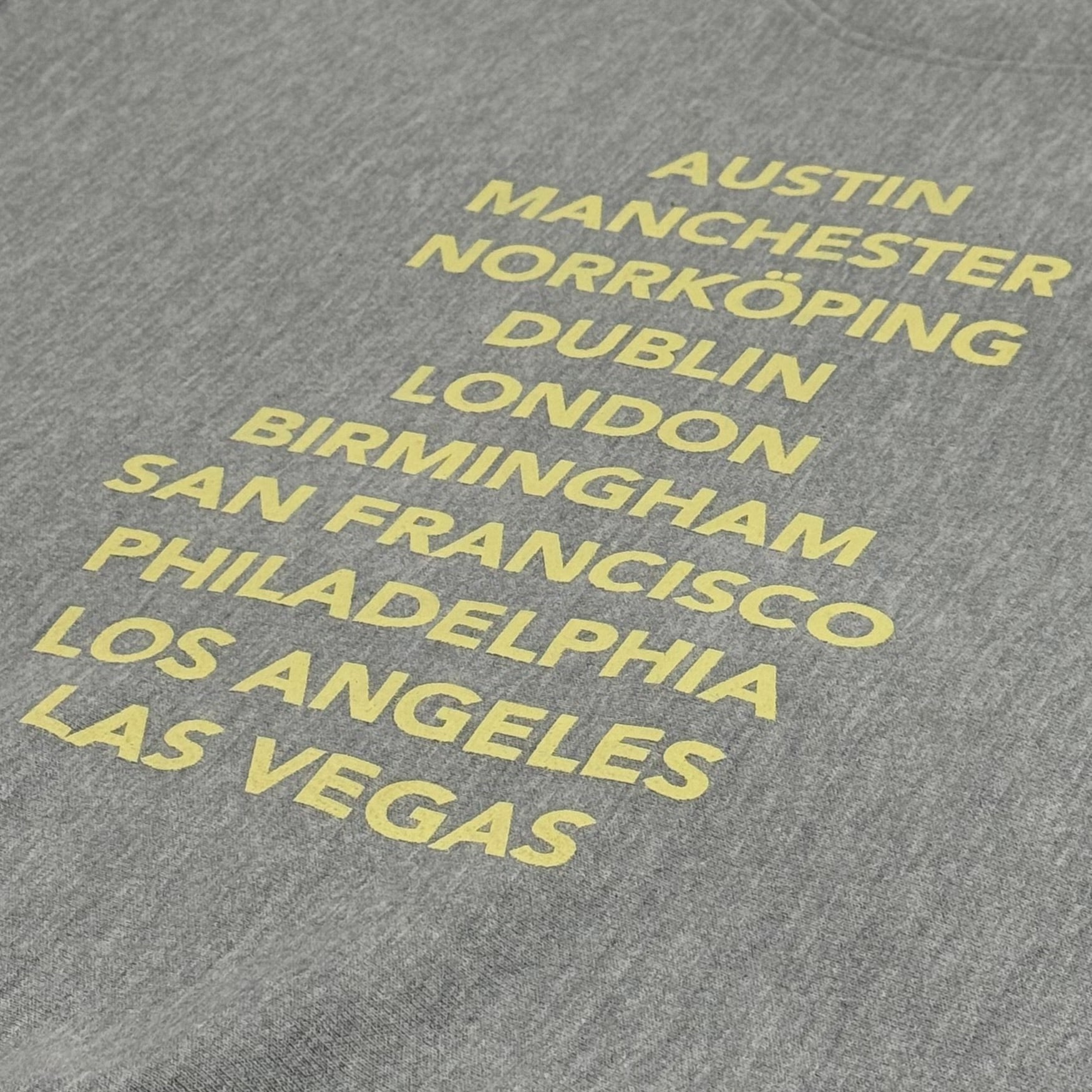 Yeezus Tour 2014 Unreleased Glastonbury Festival Crewneck In Grey