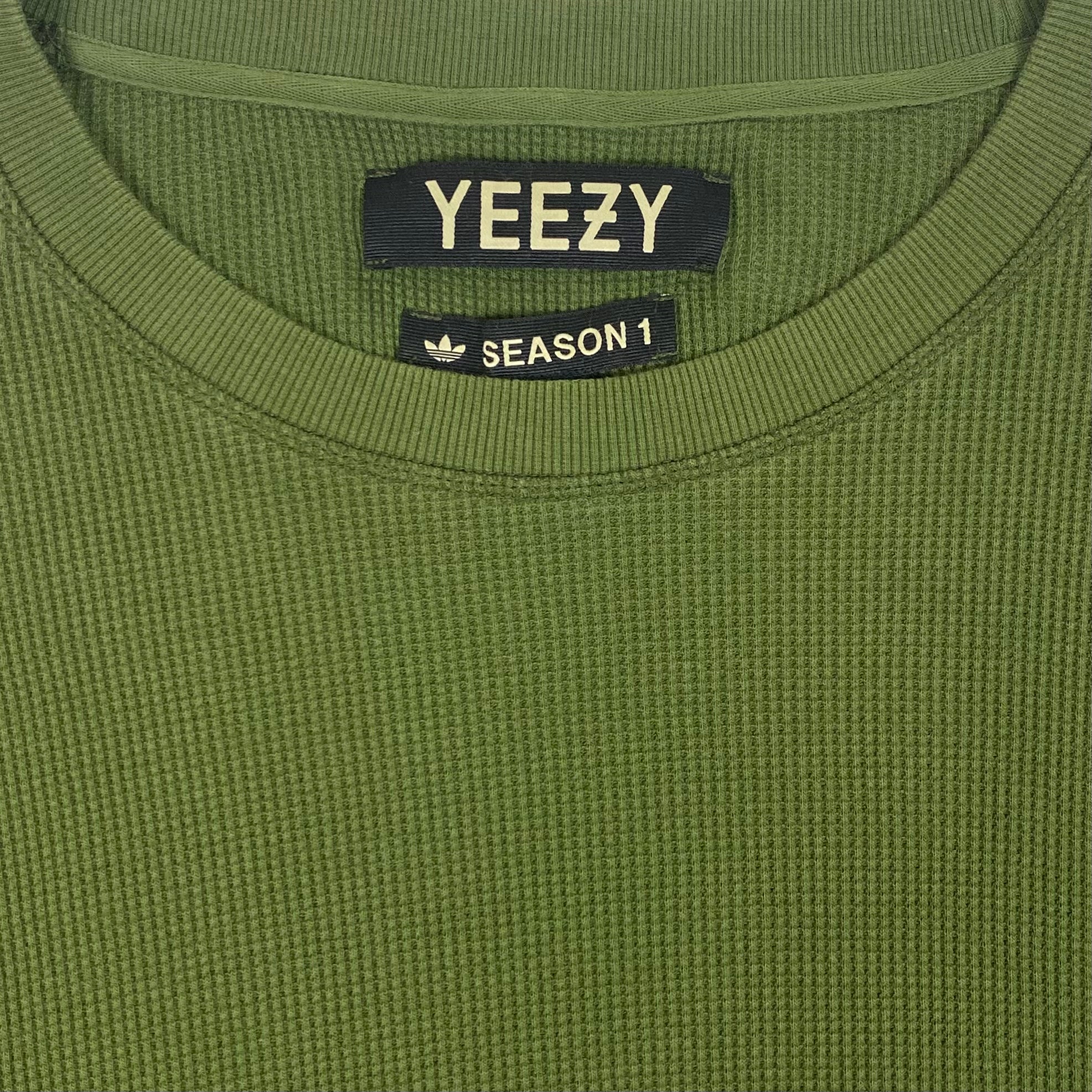 YZY SZN 1 Thermal Waffle Knit Long Sleeve