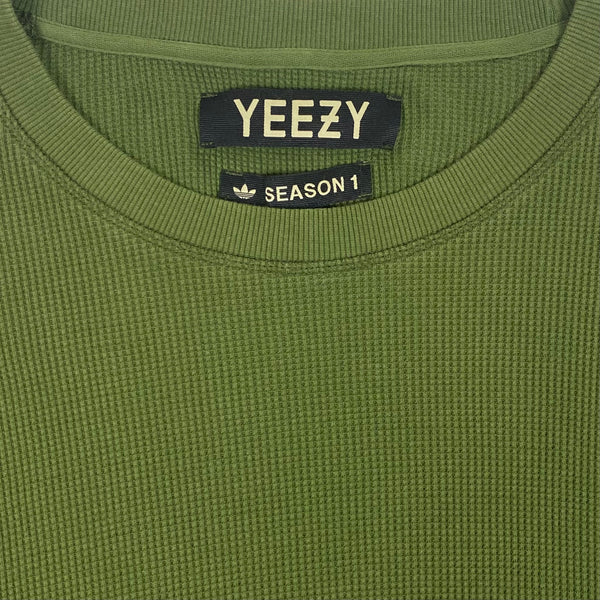 YZY SZN 1 Thermal Waffle Knit Long Sleeve