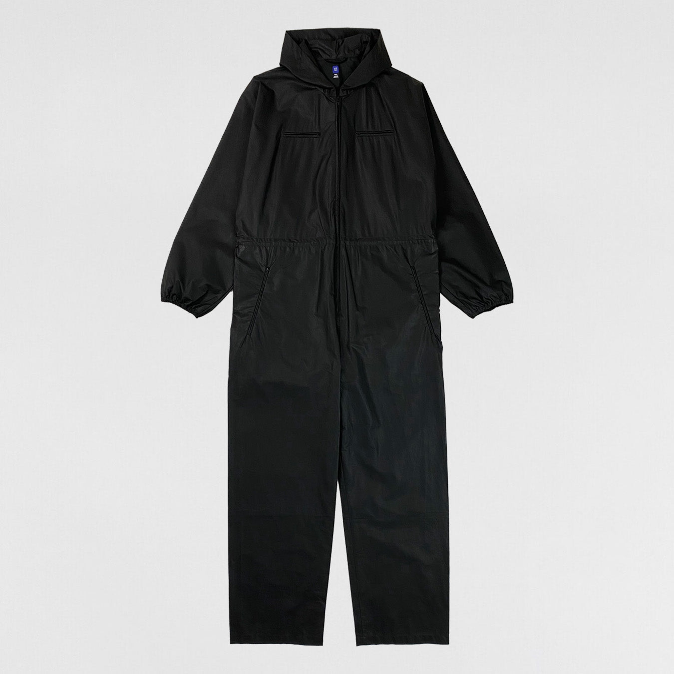 YGEBB 2022 Coated Cotton Overalls In Black