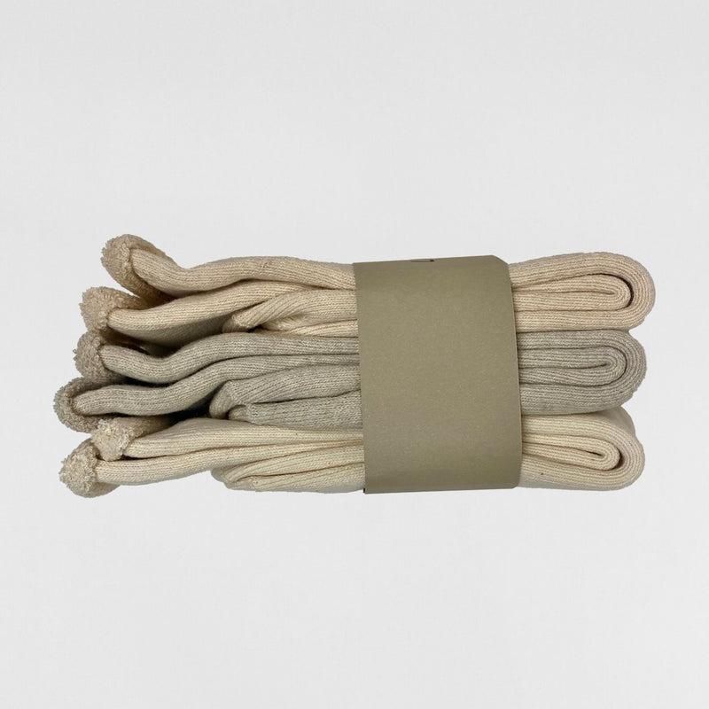 YZY SZN 7 Bouclette Socks (3-Pack) In Tone One