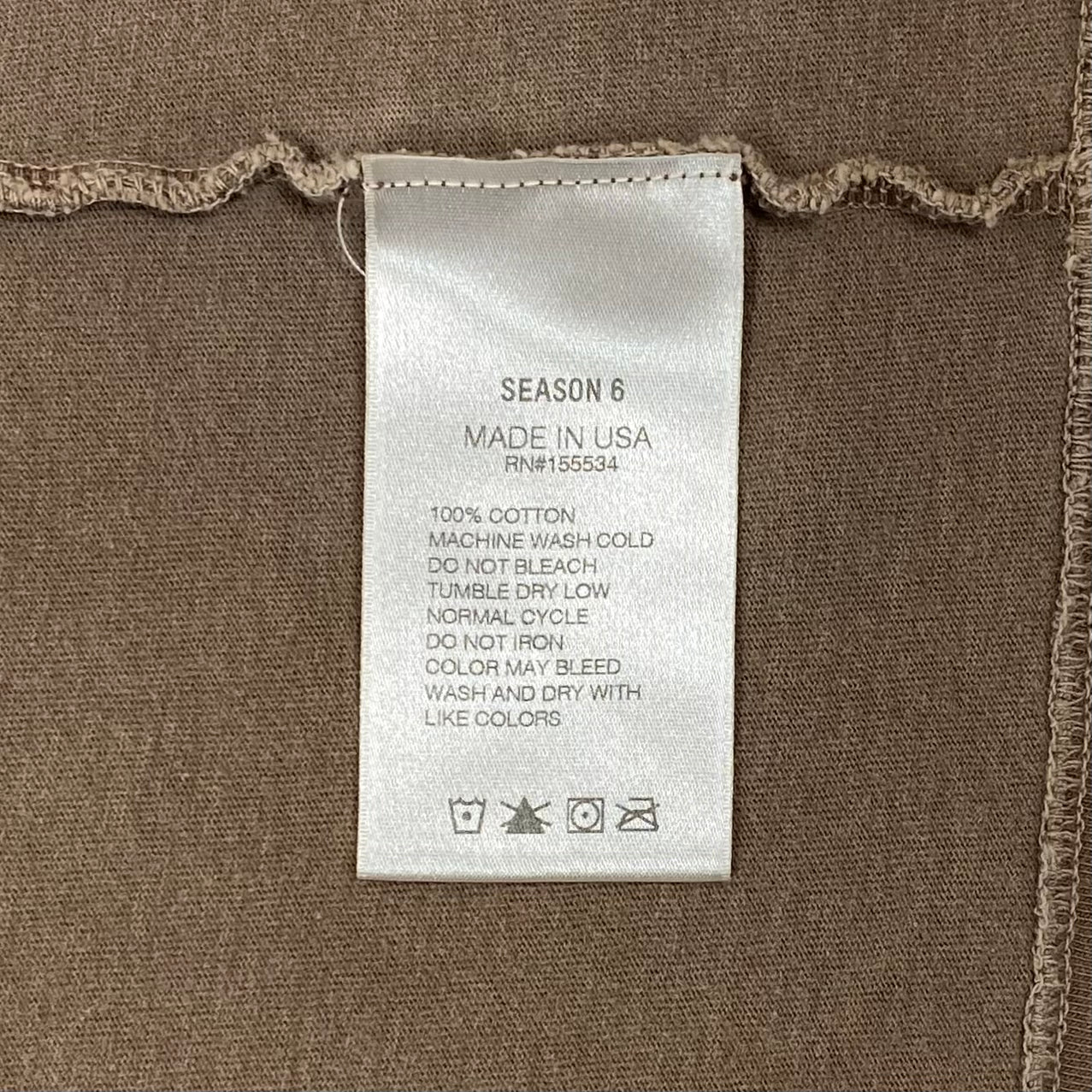 YZY SZN 6 Tee In Hills