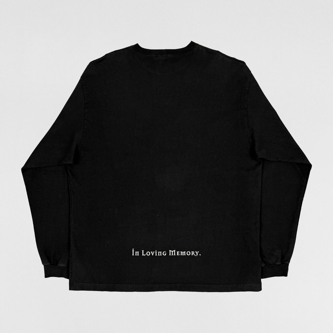 YZY 2021 DMX Sample Memorial Long Sleeve By Demna Gvasalia