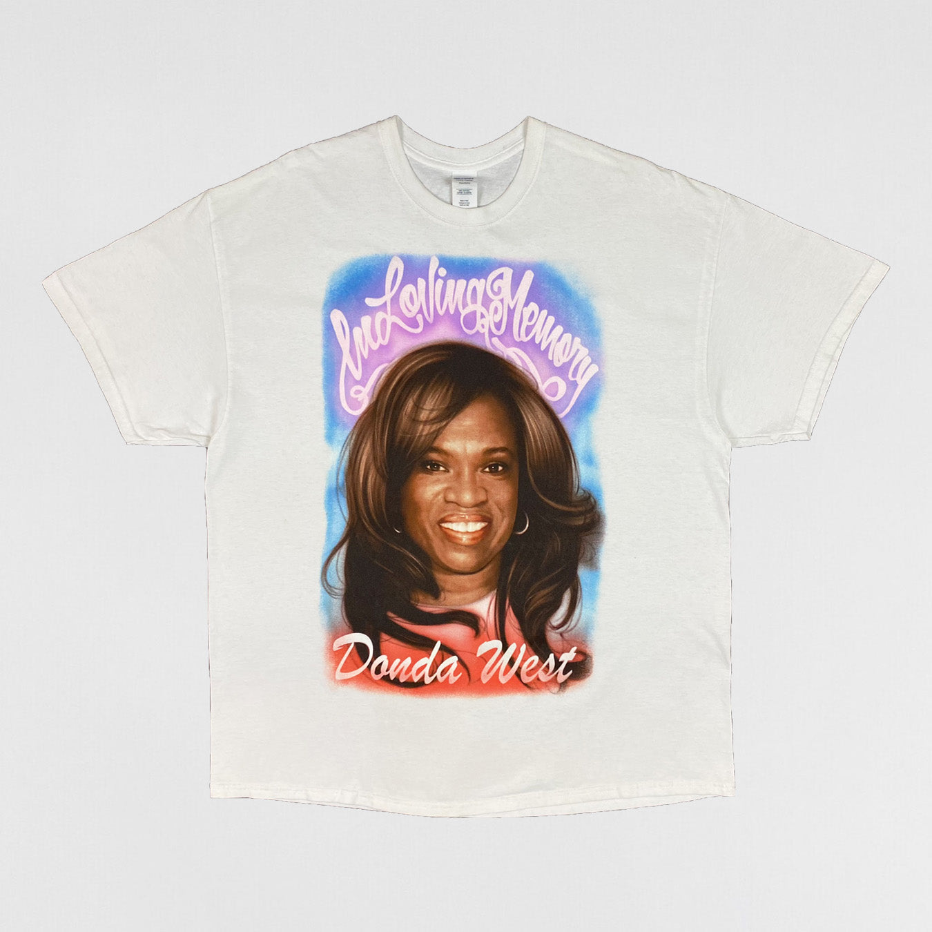 TLOP 2016 'In Loving Memory' Donda Airbrush Tee In White