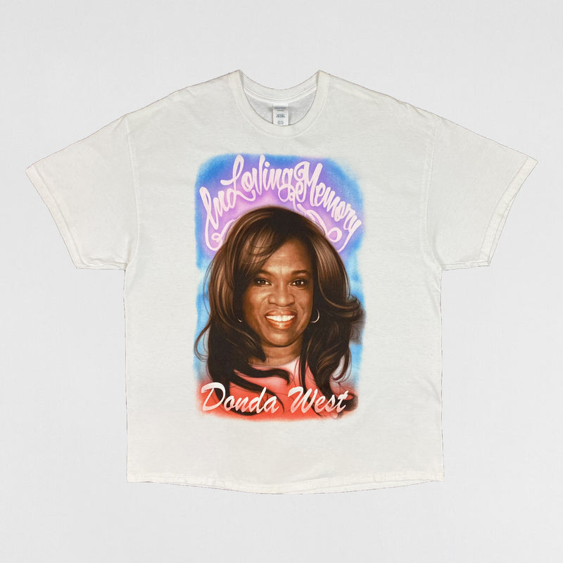 TLOP 2016 'In Loving Memory' Donda Airbrush Tee In White