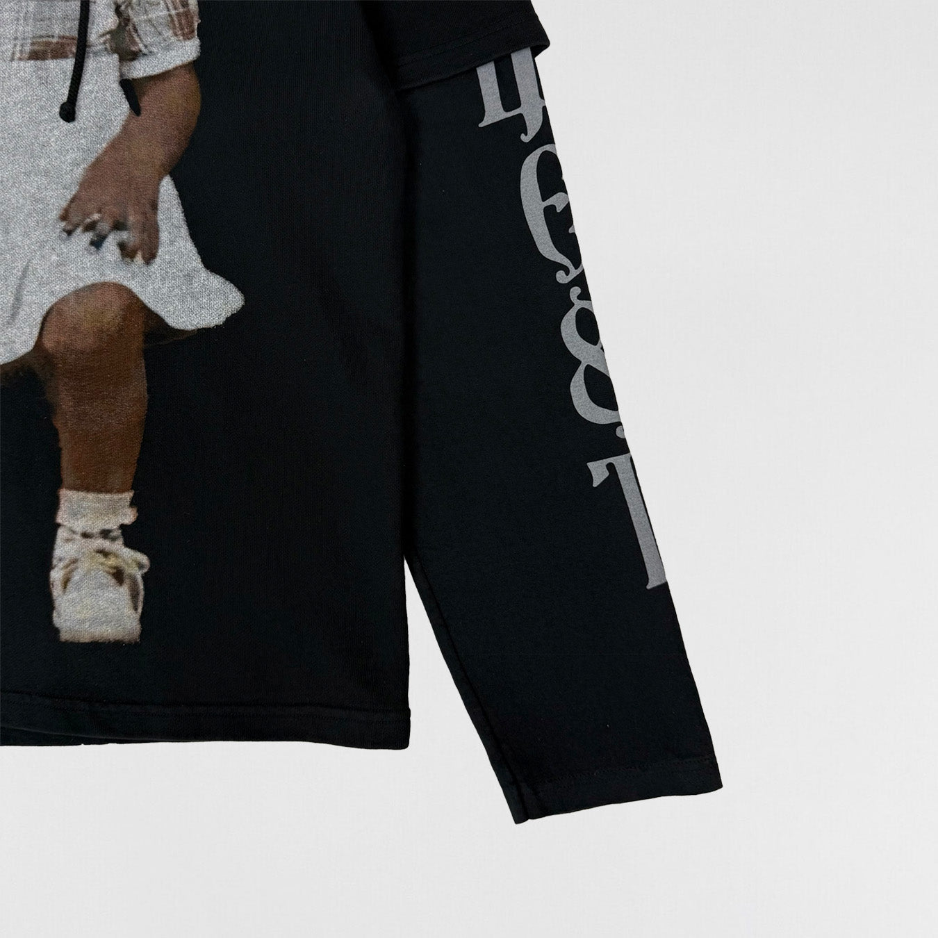 Donda 2021 Unreleased Portrait Double Sleeved Hoodie