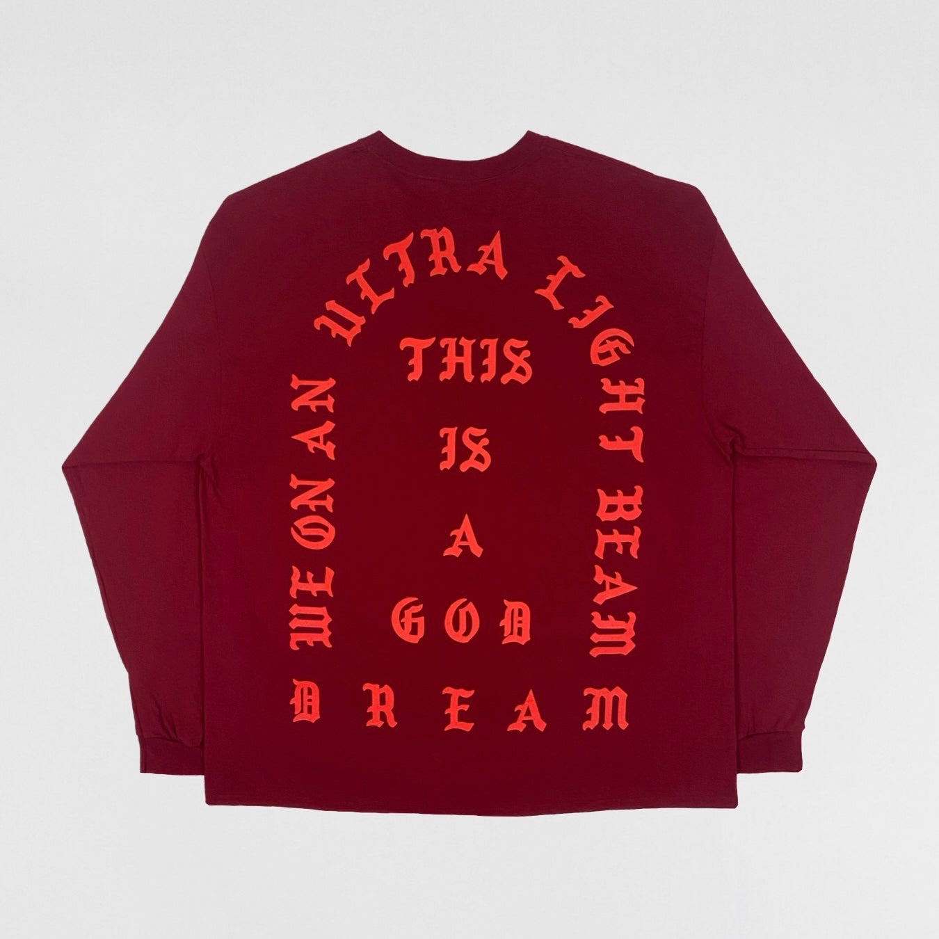 TLOP 2016 OG ‘Ultralight Beam’ Long Sleeve In Burgundy